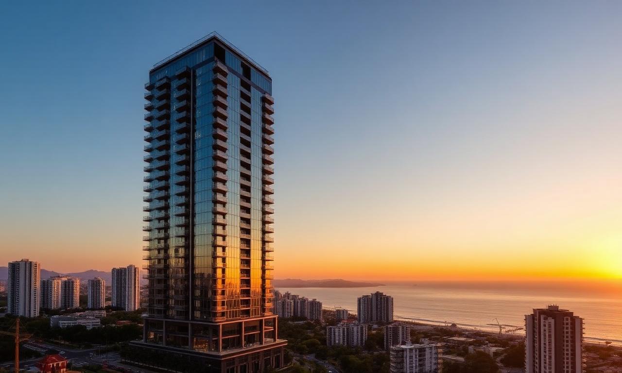 Edifício residencial de alto padrão no litoral catarinense
